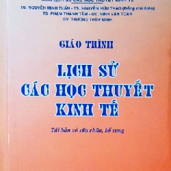 Giáo trình Lịch sử các học thuyết kinh tế