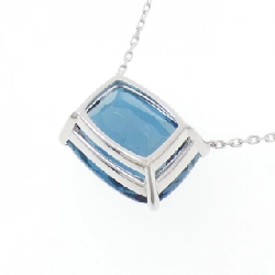 K18WG Blue Topaz Necklace - Hàng hiệu Authentic 847165