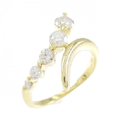 Nhẫn kim cương K18YG 0.70CT