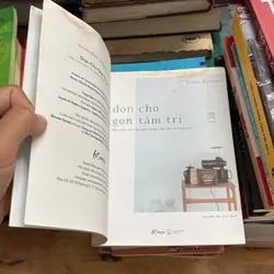 [Sách Tặng Khi Có Đơn] - II Tựa sách: Dọn Cho Gọn Tâm Trí - Yuko Hirose - 2019 698005