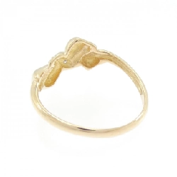 Nhẫn kim cương K18PG hình ruy băng 0.016CT 668113