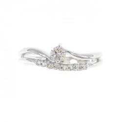 Nhẫn kim cương K10WG 0.15CT 672523