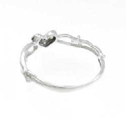 Nhẫn kim cương hình trái tim K10WG - Hàng hiệu Authentic 854012