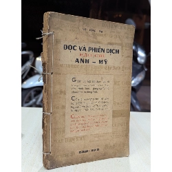 Đọc và phiên dịch báo chí Anh Mỹ - Võ Công Tài 405460