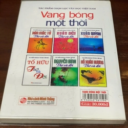 Tập truyện Vang bóng một thời, tác giả Nguyễn Tuân, tác phẩm chọn lọc văn học Việt Nam 278369