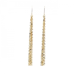 K18YG Bông tai - Hàng hiệu Authentic