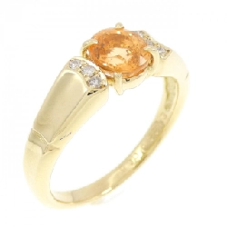 Nhẫn Garnet K18YG 1.22CT - Hàng hiệu Chính hãng