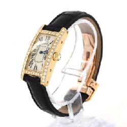 Cartier Tank Americaine SM YG/Cross D WB707231 YG Quartz - Hàng hiệu Chính hãng 876634