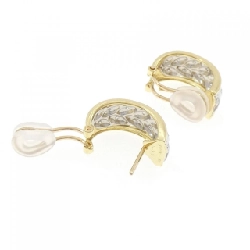 K18YG/PT900 Bông tai/Khuyên tai kim cương 0.30CT - Hàng hiệu Chính hãng 865827