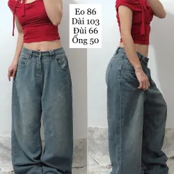 Quần jeans suông  999834