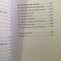 CUỘC PHIÊU LƯU VỚI NƯỚC - 100 HOẠT ĐỘNG VỚI NƯỚC GIÚP TRẢI NGHIỆM VÀ KHÁM PHÁ(mới 95%) 149868