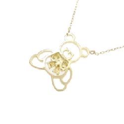 K18YG Bear Diamond Necklace 0.05CT - Hàng hiệu Authentic 862868