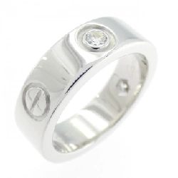 Nhẫn Cartier Love Half Diamond - Hàng hiệu Authentic