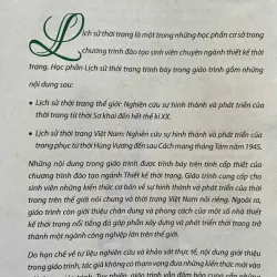 GIÁO TRÌNH LỊCH SỬ THỜI TRANG 759966