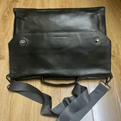 Cặp nam 37x29x9 công sở da thật 2hand 996739