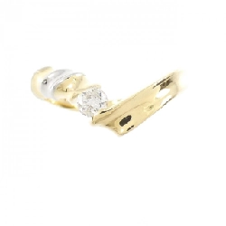 Nhẫn kim cương K18YG/PT 0.13CT - Hàng hiệu Authentic 859933