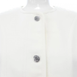 【Khuyến mãi】Áo khoác không cổ HERMES 637058