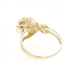 Nhẫn kim cương hoa K18YG 0.029CT 672990