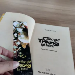 cuốn tiểu thuyết "Bao giờ trăng lại tròn?" của tác giả Nguyệt Như Tích 997148