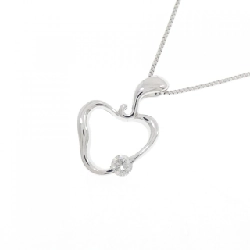 K14WG Dây chuyền kim cương táo - Hàng hiệu Authentic 857195