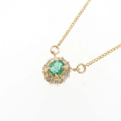 K18YG Emerald Necklace - Hàng hiệu Authentic 865982