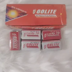 Thanh lý lô 5 pin 9V 6F22 Heavy Duty – pin tồn kho