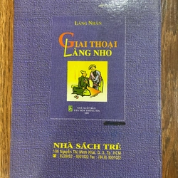 Giai thoại làng Nho - Lãng Nhân (t4) 455437