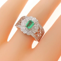 Nhẫn Emerald PT900 0.326CT - Hàng hiệu Chính hãng 853836
