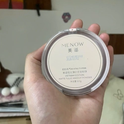 Phấn phủ Menow bản thường chính hãng màu E03-trắng sáng tặng phấn má(ib gửi bill) 522247