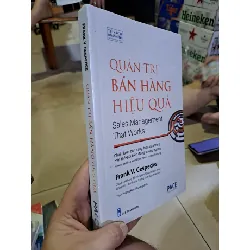 [Sách Cũ SCGR] Quản trị bán hàng hiệu quả PACE mới 100% HCM0308 QUẢN TRỊ