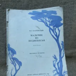 Мальчик из поднебесья - truyện tranh tiếng Nga in tại Nga