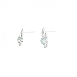 K18WG Bông tai kim cương - Hàng hiệu Authentic 868485