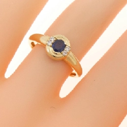 Nhẫn Sapphire 750YG - Hàng hiệu Authentic 852914