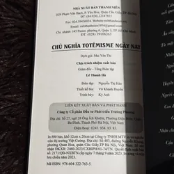 Chủ nghĩa Totemisme ngày nay 735230