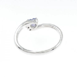 Nhẫn Tanzanite hình trái tim K18WG 665476