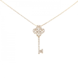 K18PG Khóa × Hoa Nhẫn Kim Cương 0.16CT - Hàng hiệu Chính hãng