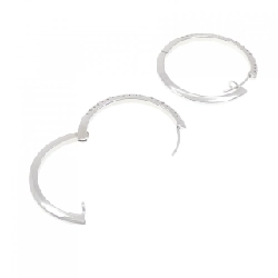 Bông tai kim cương 750WG 0.21CT - Hàng hiệu Chính hãng 869793