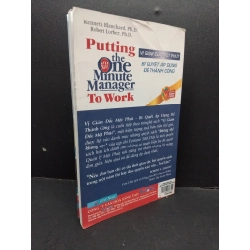Vị giám đốc một phút - Bí quyết áp dụng để thành công mới 80% ố rách nhẹ 2007 HCM1410 QUẢN TRỊ 304160