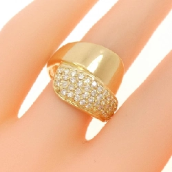 Nhẫn kim cương Pavé K18YG 0.61CT 673035