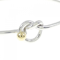 【Vintage】Vòng tay trái tim móc & mắt phẳng Tiffany 668316