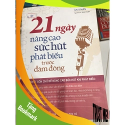 (TẶNG BOOKMARK) 21 ngày nâng cao sức hút phát biểu trước đám đông RBK1806 KỸ NĂNG