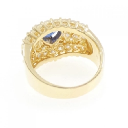 Nhẫn Sapphire hình trái tim K18YG - Hàng hiệu Authentic 852307