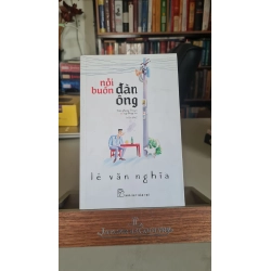 nỗi buồn đàn ông- mới 80% - 2018- Lê Văn Nghĩa [2001]