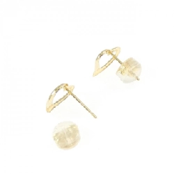 K18YG Bông tai hình trái tim - Hàng hiệu Chính hãng 868916