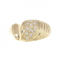 Nhẫn kim cương K18YG 0.16CT 672090