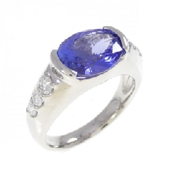 Nhẫn Tanzanite PT900 2.63CT - Hàng hiệu Authentic