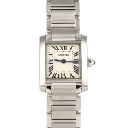 Cartier Tank Française SM W51008Q3 SS Quartz - Hàng hiệu Chính hãng