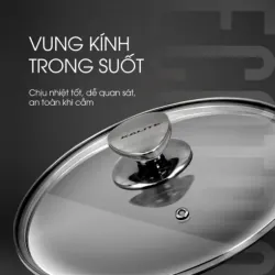 Kalite ECO Trio – Bộ nồi chảo inox liền khối cao cấp 761173