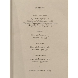 A Pattern Languege ( Town - Buildings - Construction ) 1029579