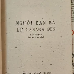 Tập truyện Người đàn bà từ Canada đến 708997